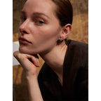Elara Earrings worn minimal jewelry